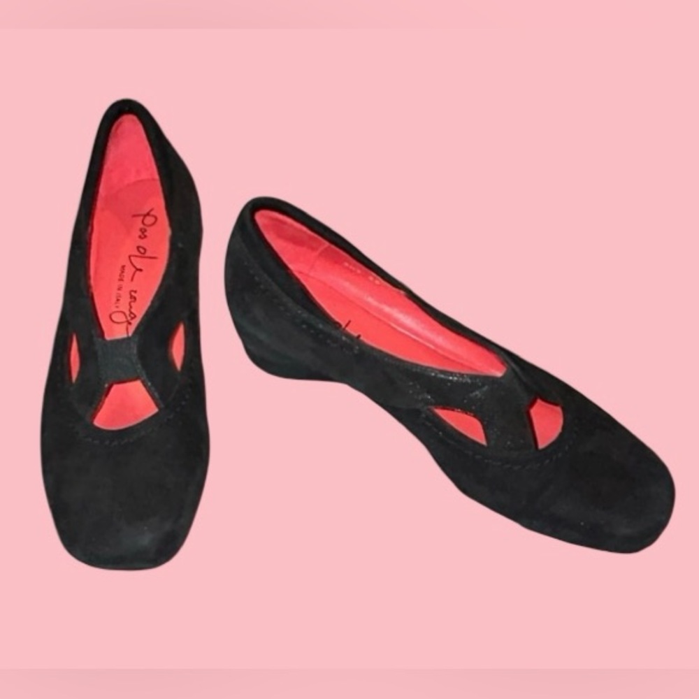 🔥  PAS DE ROUGE!!! QUALITY ITALIAN DESIGNER SHOES!! LIKE NEW 🔥 FAST SHIPPING